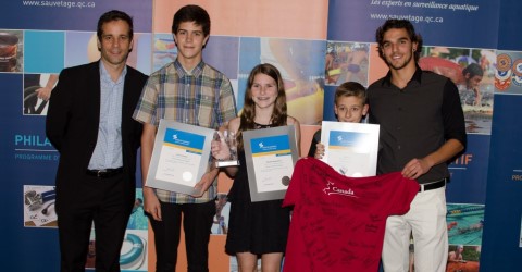 Méritas sportif 2014 Société de sauvetage - Jeune sauveteur de l'année