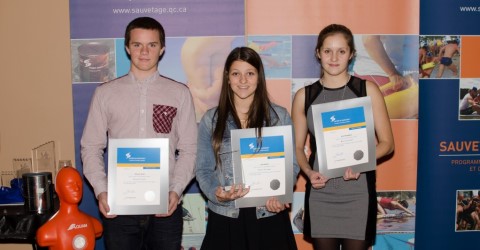 Méritas sportif 2014 de la Société de sauvetage - Recrue de l'année